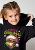 Kinder Hoodie Weihnachtspullover Jungen Mädchen Merry Grinchmas Weihnachtsoutfit Kinder Moonworks®preview