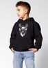 Kinder Hoodie Weihnachtspullover Jungen Mädchen Rentier Hirsch Weihnachtsoutfit Kinder Moonworks®preview