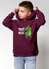 Kinder Hoodie Weihnachtspullover Jungen Mädchen Tree Rex Tyrannosaurus Dino XMAS Weihnachtsoutfit Lustig Kinder Moonworks®preview