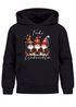 Kinder Hoodie Weihnachtspullover Jungen Mädchen Wichtel Zwerge Weihnachtsoutfit Kinder Moonworks®preview