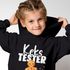 Kinder Hoodie Weihnachtspullover Mädchen Kekstester Lebkuchenmann Weihnachtsoutfit Lustig Kinder Moonworks®preview