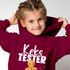 Kinder Hoodie Weihnachtspullover Mädchen Kekstester Lebkuchenmann Weihnachtsoutfit Lustig Kinder Moonworks®preview