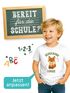 Kinder Jungen T-Shirt Aufschrift Schulkind mit Name personalisiert Motivshirt Löwe Fuchs Geschenkidee Einschulung 2025 SpecialMe®preview