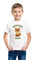 Kinder Jungen T-Shirt Aufschrift Schulkind mit Name personalisiert Motivshirt Löwe Fuchs Geschenkidee Einschulung 2025 SpecialMe®preview