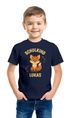 Kinder Jungen T-Shirt Aufschrift Schulkind mit Name personalisiert Motivshirt Löwe Fuchs Geschenkidee Einschulung 2025 SpecialMe®preview