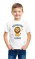 Kinder Jungen T-Shirt Aufschrift Schulkind mit Name personalisiert Motivshirt Löwe Fuchs Geschenkidee Einschulung 2026 SpecialMe®preview