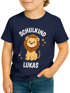 Kinder Jungen T-Shirt Aufschrift Schulkind mit Name personalisiert Motivshirt Löwe Fuchs Geschenkidee Einschulung 2026 SpecialMe®preview