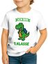 Kinder Jungen T-Shirt Einschulung 2025 Dino Spruch Ich bin erste Klasse Geschenkidee Schulkind Schulanfang Moonworks®preview