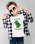 Kinder Jungen T-Shirt Einschulung 2025 Dino Spruch Ich bin erste Klasse Geschenkidee Schulkind Schulanfang Moonworks®preview