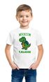 Kinder Jungen T-Shirt Einschulung 2025 Dino Spruch Ich bin erste Klasse Geschenkidee Schulkind Schulanfang Moonworks®preview