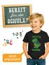 Kinder Jungen T-Shirt Einschulung 2025 Dino Spruch Ich bin erste Klasse Geschenkidee Schulkind Schulanfang Moonworks®preview