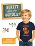 Kinder Jungen T-Shirt Einschulung 2025 Dino Spruch Ich bin erste Klasse Geschenkidee Schulkind Schulanfang Moonworks®preview
