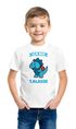 Kinder Jungen T-Shirt Einschulung 2025 Dino Spruch Ich bin erste Klasse Geschenkidee Schulkind Schulanfang Moonworks®preview