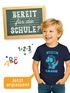 Kinder Jungen T-Shirt Einschulung 2025 Dino Spruch Ich bin erste Klasse Geschenkidee Schulkind Schulanfang Moonworks®preview