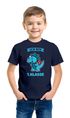 Kinder Jungen T-Shirt Einschulung 2025 Dino Spruch Ich bin erste Klasse Geschenkidee Schulkind Schulanfang Moonworks®preview