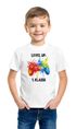 Kinder Jungen T-Shirt Einschulung 2025 Gamer Spruch Lustig Level Up 1. Klasse Geschenkidee Schulkind Schulanfang SpecialMe®preview