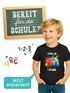 Kinder Jungen T-Shirt Einschulung 2025 Gamer Spruch Lustig Level Up 1. Klasse Geschenkidee Schulkind Schulanfang SpecialMe®preview