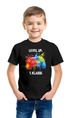 Kinder Jungen T-Shirt Einschulung 2025 Gamer Spruch Lustig Level Up 1. Klasse Geschenkidee Schulkind Schulanfang SpecialMe®preview