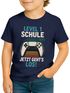 Kinder Jungen T-Shirt Einschulung 2025 Gamer Zocker Controller-Grafik Schulkind Geschenkidee Schulanfang Moonworks®preview