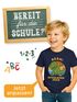 Kinder Jungen T-Shirt Einschulung 2025 mit Dino und Schuljahr personalisierbar Geschenk Schulanfang Dinosaurier Liebhaber Moonworks®preview