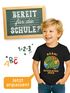 Kinder Jungen T-Shirt Einschulung 2025 mit Dino und Schuljahr personalisierbar Geschenk Schulanfang Dinosaurier Liebhaber Moonworks®preview