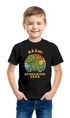 Kinder Jungen T-Shirt Einschulung 2025 mit Dino und Schuljahr personalisierbar Geschenk Schulanfang Dinosaurier Liebhaber Moonworks®preview