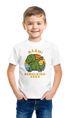 Kinder Jungen T-Shirt Einschulung 2025 mit Dino und Schuljahr personalisierbar Geschenk Schulanfang Dinosaurier Liebhaber Moonworks®preview