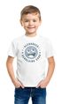 Kinder Jungen T-Shirt Einschulung 2025 mit Name Jahreszahl Smile Gesicht Icon personalisiert Schulkind Geschenkidee Erstklässler SpecialMe®preview