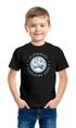 Kinder Jungen T-Shirt Einschulung 2025 mit Name Jahreszahl Smile Gesicht Icon personalisiert Schulkind Geschenkidee Erstklässler SpecialMe®preview