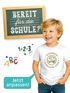 Kinder Jungen T-Shirt Einschulung 2025 mit Name Jahreszahl Smile Gesicht Icon personalisiert Schulkind Geschenkidee Erstklässler SpecialMe®preview