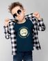 Kinder Jungen T-Shirt Einschulung 2025 mit Name Jahreszahl Smile Gesicht Icon personalisiert Schulkind Geschenkidee Erstklässler SpecialMe®preview