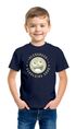 Kinder Jungen T-Shirt Einschulung 2025 mit Name Jahreszahl Smile Gesicht Icon personalisiert Schulkind Geschenkidee Erstklässler SpecialMe®preview