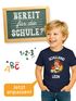 Kinder Jungen T-Shirt Einschulung 2025 mit Namen Fussball Design personalisierbar Schulanfang Geschenkidee Moonworks®preview