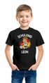 Kinder Jungen T-Shirt Einschulung 2025 mit Namen Fussball Design personalisierbar Schulanfang Geschenkidee Moonworks®preview