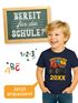 Kinder Jungen T-Shirt Einschulung 2025 mit Namen MOTIV personalisierbar Schulanfang 2025 Moonworks®preview