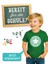 Kinder Jungen T-Shirt Einschulung 2025 mit Namen personalisierbar College-Style Schulkind erste Klasse Geschenkidee Schulanfang SpecialMe®preview