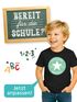 Kinder Jungen T-Shirt Einschulung 2025 mit Namen personalisierbar College-Style Schulkind erste Klasse Geschenkidee Schulanfang SpecialMe®preview