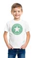 Kinder Jungen T-Shirt Einschulung 2025 mit Namen personalisierbar College-Style Schulkind erste Klasse Geschenkidee Schulanfang SpecialMe®preview