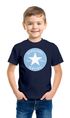 Kinder Jungen T-Shirt Einschulung 2025 mit Namen personalisierbar College-Style Schulkind erste Klasse Geschenkidee Schulanfang SpecialMe®preview
