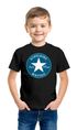 Kinder Jungen T-Shirt Einschulung 2025 mit Namen personalisierbar College-Style Schulkind erste Klasse Geschenkidee Schulanfang SpecialMe®preview