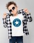 Kinder Jungen T-Shirt Einschulung 2025 mit Namen personalisierbar College-Style Schulkind erste Klasse Geschenkidee Schulanfang SpecialMe®preview