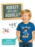 Kinder Jungen T-Shirt Einschulung 2025 mit Namen personalisierbar Fußball Dino Astronaut Geschenkidee Schulanfang SpecialMe®preview
