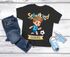 Kinder Jungen T-Shirt Einschulung 2025 mit Namen personalisierbar Fußball Dino Astronaut Geschenkidee Schulanfang SpecialMe®preview