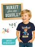 Kinder Jungen T-Shirt Einschulung 2025 mit Namen personalisierbar Fußball Dino Astronaut Geschenkidee Schulanfang SpecialMe®preview