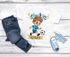 Kinder Jungen T-Shirt Einschulung 2025 mit Namen personalisierbar Fußball Dino Astronaut Geschenkidee Schulanfang SpecialMe®preview