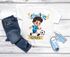 Kinder Jungen T-Shirt Einschulung 2025 mit Namen personalisierbar Fußball Dino Astronaut Geschenkidee Schulanfang SpecialMe®preview