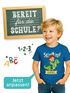Kinder Jungen T-Shirt Einschulung 2025 mit Namen personalisierbar Fußball Dino Astronaut Geschenkidee Schulanfang SpecialMe®preview