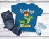 Kinder Jungen T-Shirt Einschulung 2025 mit Namen personalisierbar Fußball Dino Astronaut Geschenkidee Schulanfang SpecialMe®preview