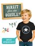 Kinder Jungen T-Shirt Einschulung 2025 mit Namen personalisierbar Stern-Design Schulkind Erste Klasse Geschenkidee Schulanfang SpecialMe®preview