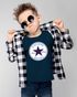 Kinder Jungen T-Shirt Einschulung 2025 mit Namen personalisierbar Stern-Design Schulkind Erste Klasse Geschenkidee Schulanfang SpecialMe®preview